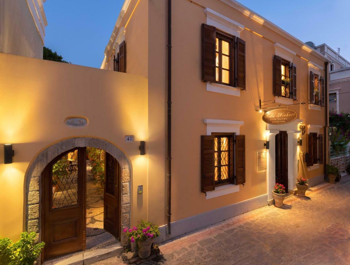 Rodos Niohori Elite Suites Boutique Hotel Rhodes City Exterior photo